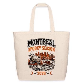 Montreal October Evening Celebration Novelty For - Eco-Friendly Cotton Tote - natural - Front