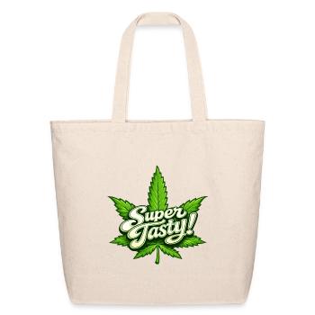 SUPER TASTY - Eco-Friendly Cotton Tote - natural - Front