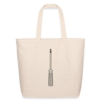 mechanic screwdriver screwdriver craftsman build s - Eco-Friendly Cotton Tote - natural - Front