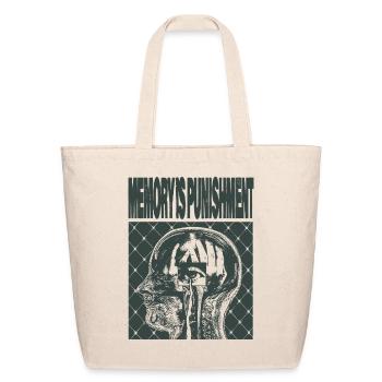 Mindscape Brain Glyph - Eco-Friendly Cotton Tote - natural - Front