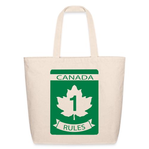 Canada Rules - Eco-Friendly Cotton Tote