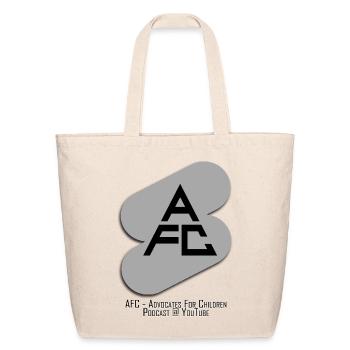 AFC Flash Gray Sign - Eco-Friendly Cotton Tote - natural - Front