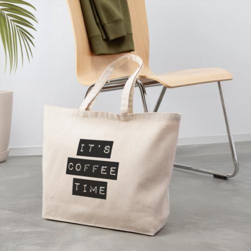 It's Coffee Time - Eco-Friendly Cotton Tote