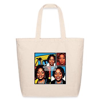 Paafalatus Mixtapes: Pop Portraits - Eco-Friendly Cotton Tote - natural - Front