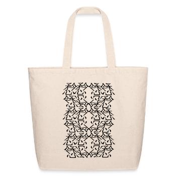 Uni-Decor - Eco-Friendly Cotton Tote - natural - Front