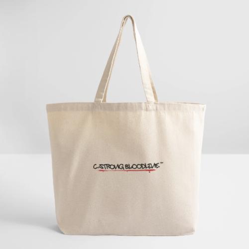 C.Strong Bloodline Logo (Black) - Eco-Friendly Cotton Tote