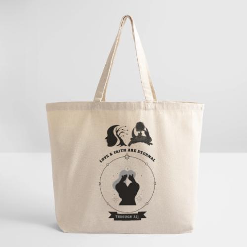 Love & Faith - Eco-Friendly Cotton Tote