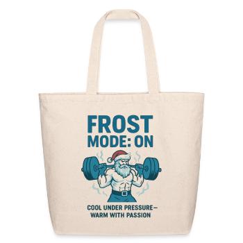 FROST MODE: ON - Eco-Friendly Cotton Tote - natural - Front