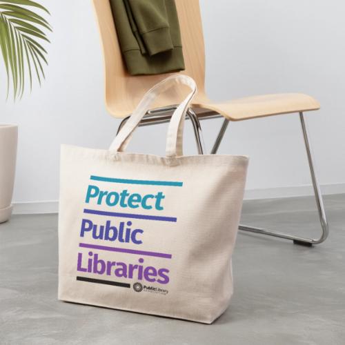 PLA Protect Public Libraries - Eco-Friendly Cotton Tote
