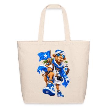 Somali Traveler – Pride on the Move - Eco-Friendly Cotton Tote - natural - Front
