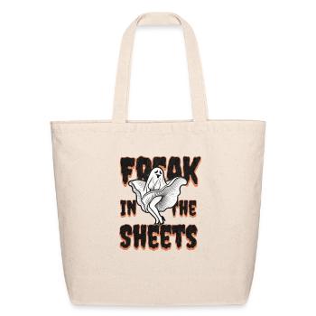 Freak in the Sheets - Eco-Friendly Cotton Tote - natural - Front