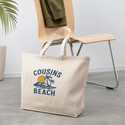 cousins beach t shirt - Eco-Friendly Cotton Tote