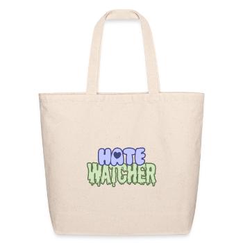 Hate Watcher - Eco-Friendly Cotton Tote - natural - Front
