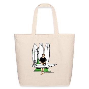 John John Florence Quiver - Eco-Friendly Cotton Tote - natural - Front