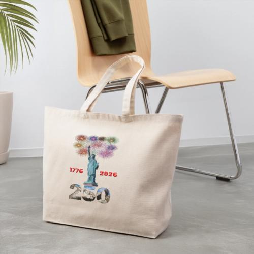 1776 - 2026 | 250 Years USA | Fireworks - Eco-Friendly Cotton Tote