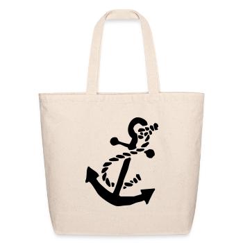 anchor_1_orig - Eco-Friendly Cotton Tote - natural - Front