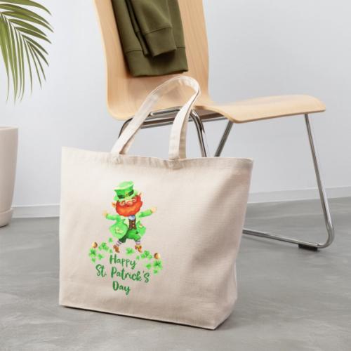 Happy St. Patrik's day. - Eco-Friendly Cotton Tote