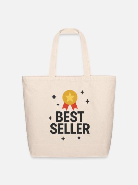 Best Seller - Eco-Friendly Cotton Tote - natural