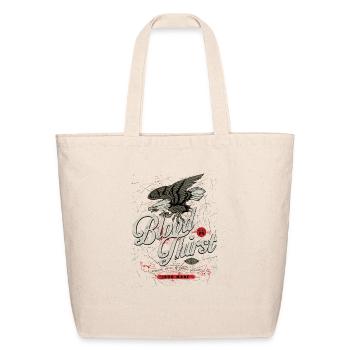Eagle blood Motorcycle biker hard rock gift - Eco-Friendly Cotton Tote - natural - Front