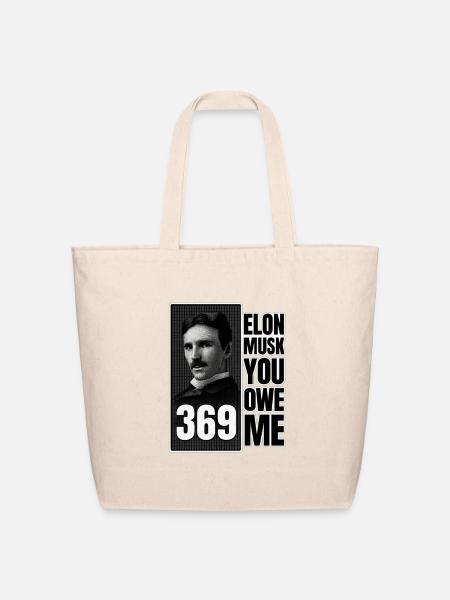 Tech Mogul Parody 369 Meme - Eco-Friendly Cotton Tote - natural