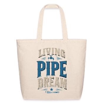 Based Plumbing - Eco-Friendly Cotton Tote - natural - Front