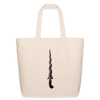 Indonesian sword - Eco-Friendly Cotton Tote - natural - Front