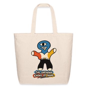 Cyclops - The Unknown Knows My Name - Eco-Friendly Cotton Tote - natural - Front