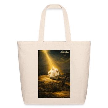 Light Bless - The Divine Roll - Eco-Friendly Cotton Tote - natural - Front