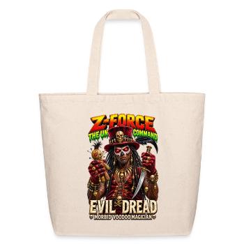 Z-FORCE: EVIL DREAD - Eco-Friendly Cotton Tote - natural - Front
