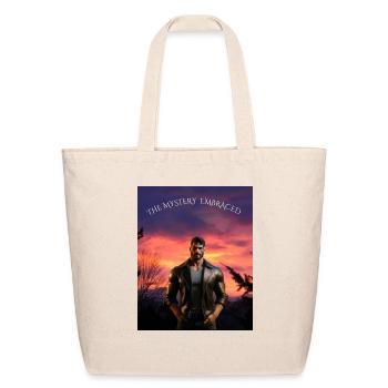 THE MYSTERY EMBRACED - Eco-Friendly Cotton Tote - natural - Front