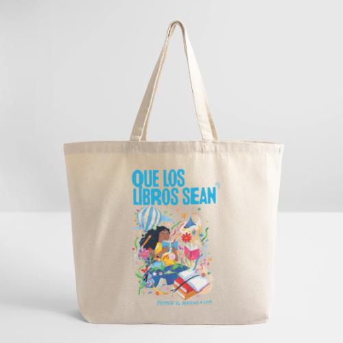 Let Books Be by LoveIs Wise (Spanish) - Eco-Friendly Cotton Tote