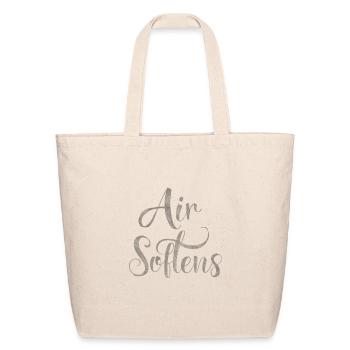Air Softens - Spring Season - Eco-Friendly Cotton Tote - natural - Front