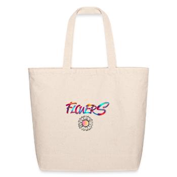 tshirt flowers gifts for all occasions - Eco-Friendly Cotton Tote - natural - Front