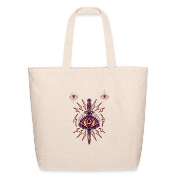 Blade of Insight - Eco-Friendly Cotton Tote - natural - Front