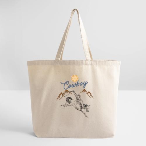 Wild West Cowboy Ride - Eco-Friendly Cotton Tote