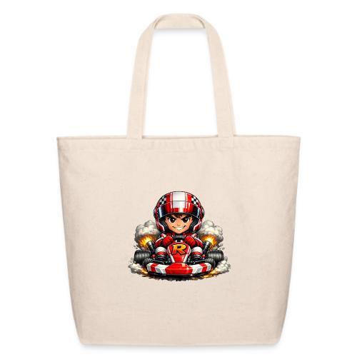 Carcadelogoracerfront - Eco-Friendly Cotton Tote
