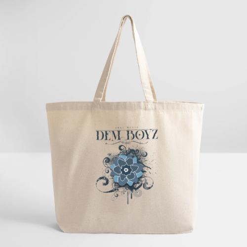 Flower Splash Blues - Eco-Friendly Cotton Tote