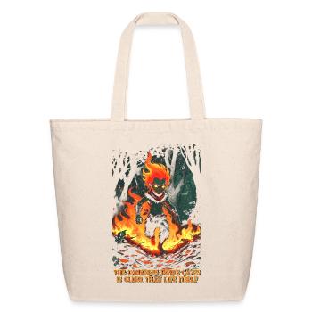 Curupira Creature Mythological Creatures - Eco-Friendly Cotton Tote - natural - Front