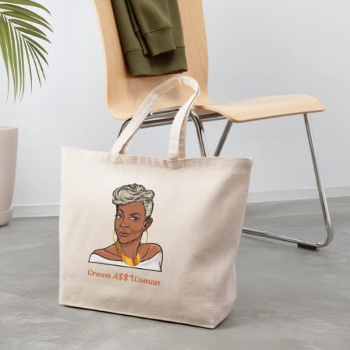 Grown A$$ Woman - Eco-Friendly Cotton Tote