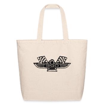 390 badge - Eco-Friendly Cotton Tote - natural - Front
