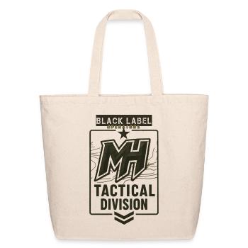 MH_BLO_Tactical_Divsion_v1 - Eco-Friendly Cotton Tote - natural - Front