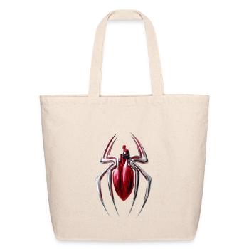 spider - Eco-Friendly Cotton Tote - natural - Front