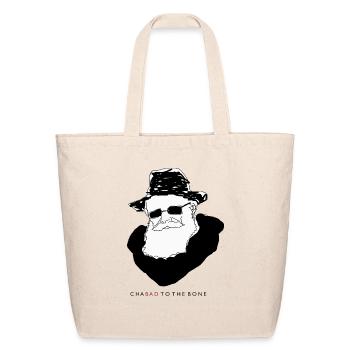 ChaBAD to the Bone - Eco-Friendly Cotton Tote - natural - Front
