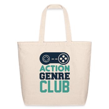 Action Genre Club - Eco-Friendly Cotton Tote - natural - Front
