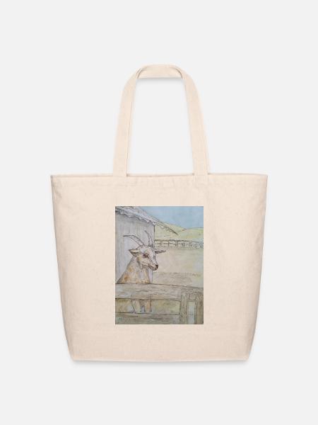 Billy Goat - Eco-Friendly Cotton Tote - natural