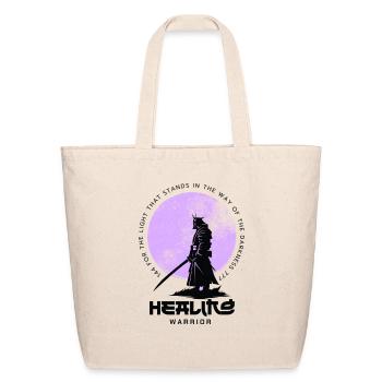 Healing Warrior - Eco-Friendly Cotton Tote - natural - Front