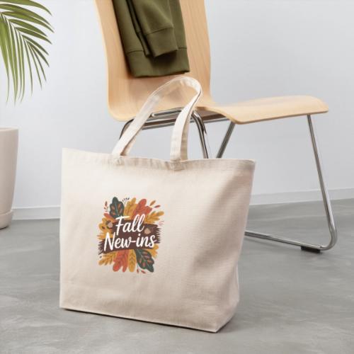 Fall New-Ins Autumn Leaves Acorn Seasonal Outfit - Eco-Friendly Cotton Tote