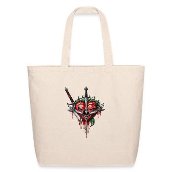 Brave heart - Eco-Friendly Cotton Tote - natural - Front