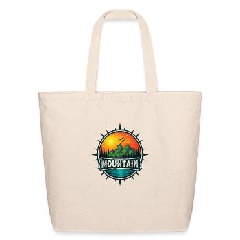 Sunrise Summit - Eco-Friendly Cotton Tote - natural - Front