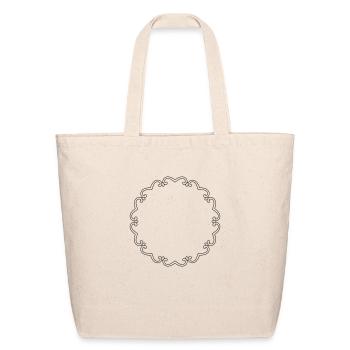 Ornamental frame 7 - Eco-Friendly Cotton Tote - natural - Front